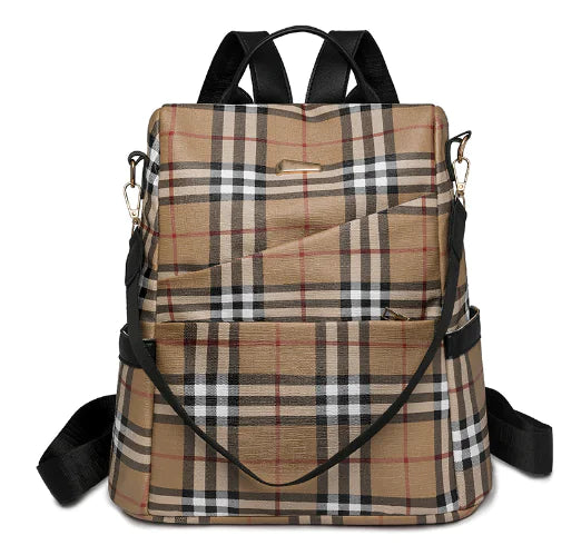 Mochila Burberry Clásica de Tela Oxford a Cuadros
