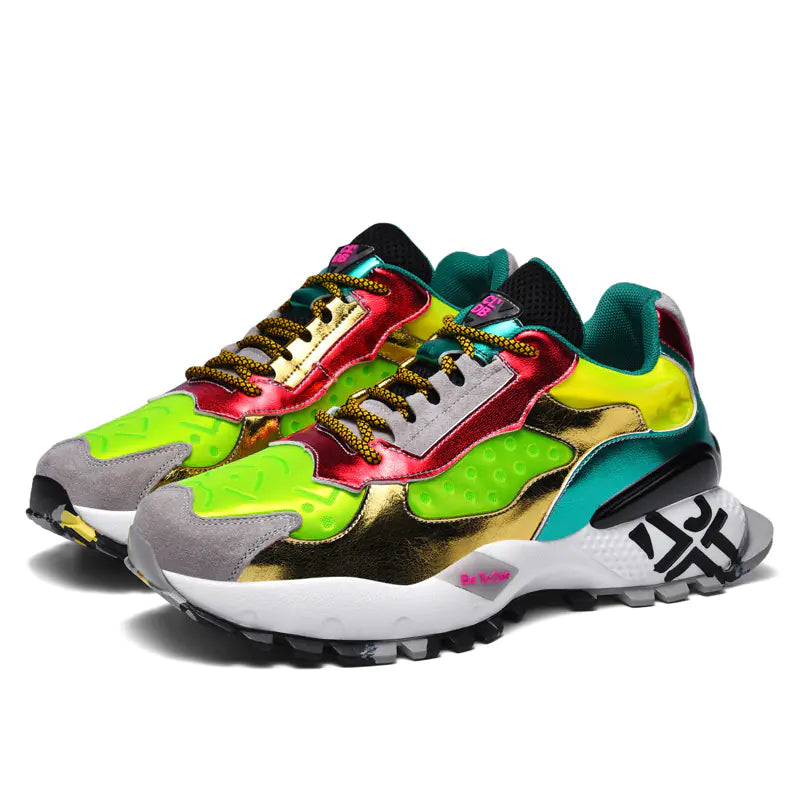 Zapatillas Coloridas de Moda para Hombre Otoño