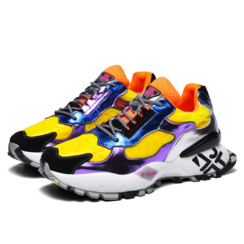Zapatillas Coloridas de Moda para Hombre Otoño