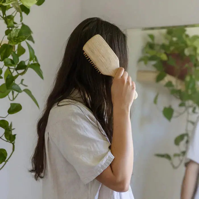 Cepillo para el Cabello de Bambú Puro