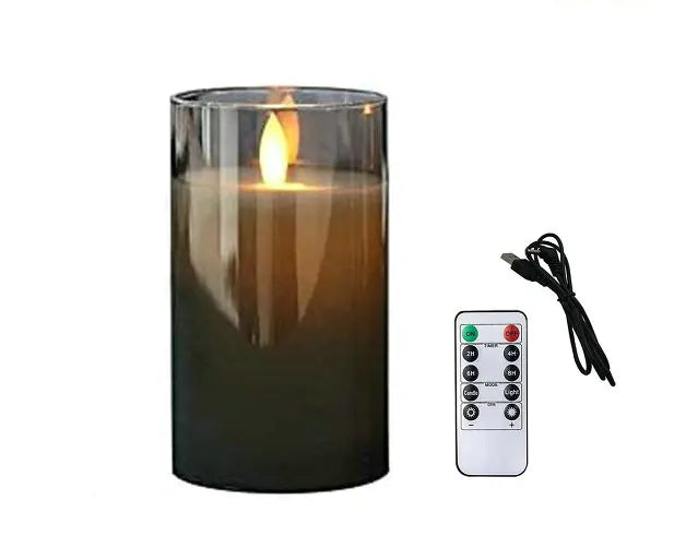 Velas de Pilar LED Recargables por USB