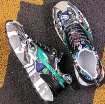 Zapatillas Coloridas de Moda para Hombre Otoño