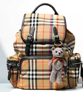 Mochila Burberry Clásica de Tela Oxford a Cuadros
