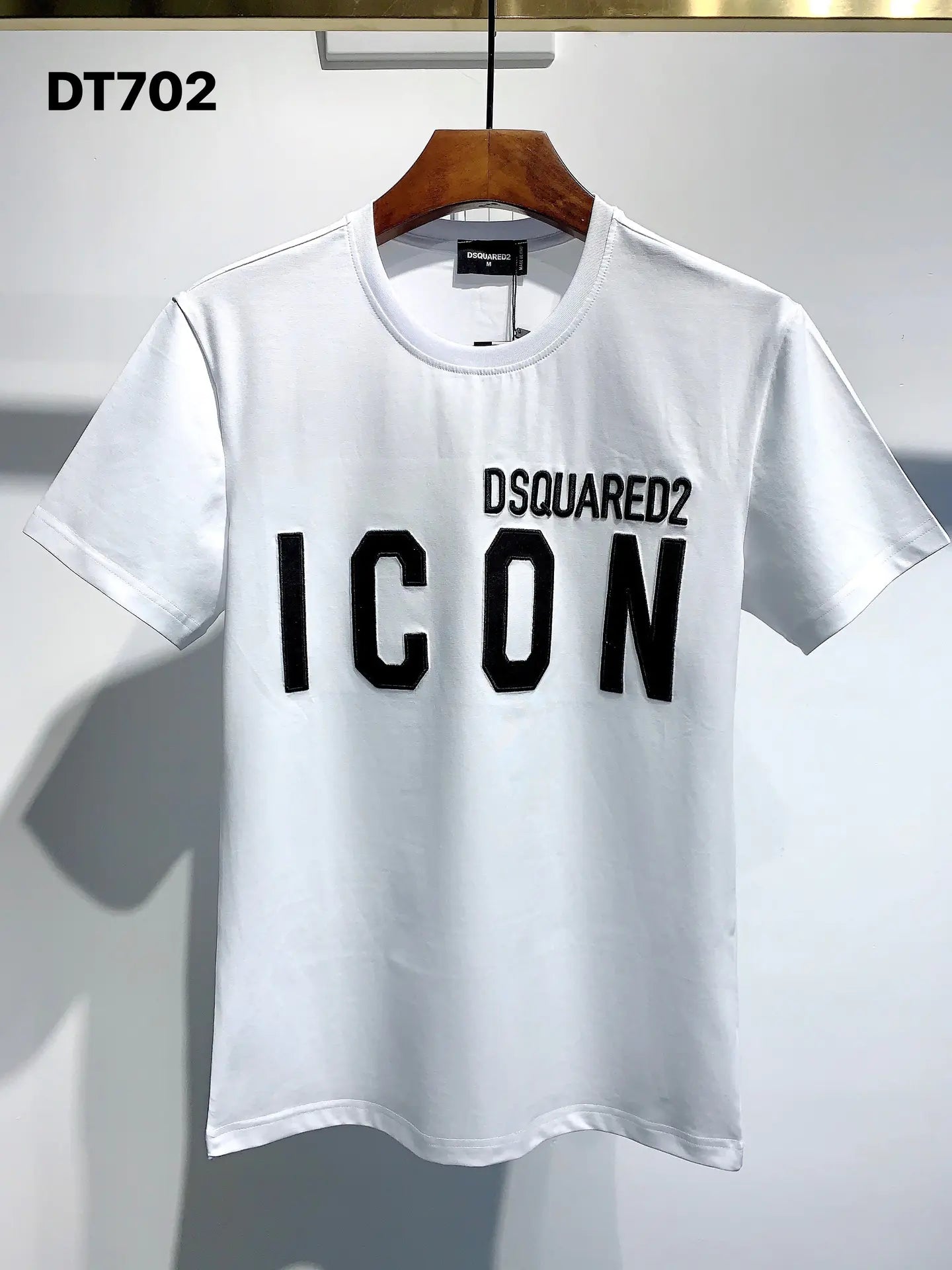 Camiseta de Algodón con Impresión de Letras Y2K para Hombres y Mujeres