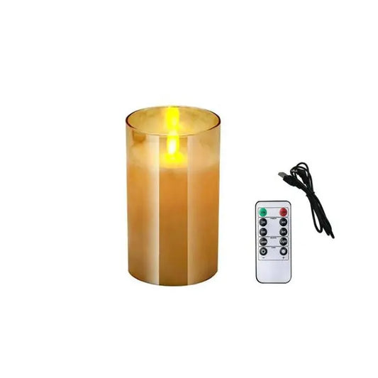 Velas de Pilar LED Recargables por USB