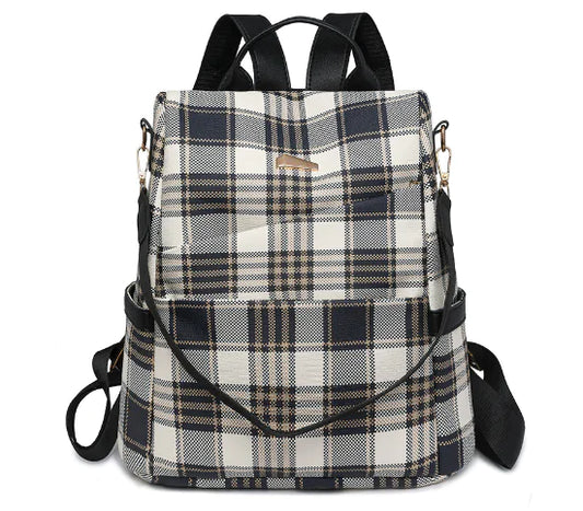 Mochila Burberry Clásica de Tela Oxford a Cuadros