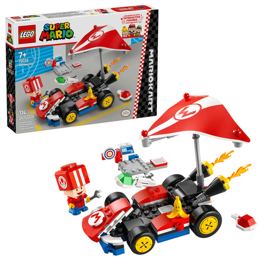 LEGO Super Mario: Mario Kart Standard Kit - Collectible Toy Building Set for Kids Boys and Girls Ages 7+ - Nintendo Mario Kart Toy for Fans - Gift Idea for Birthdays - 72032