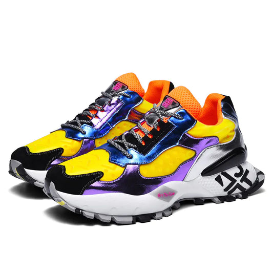 Zapatillas Coloridas de Moda para Hombre Otoño