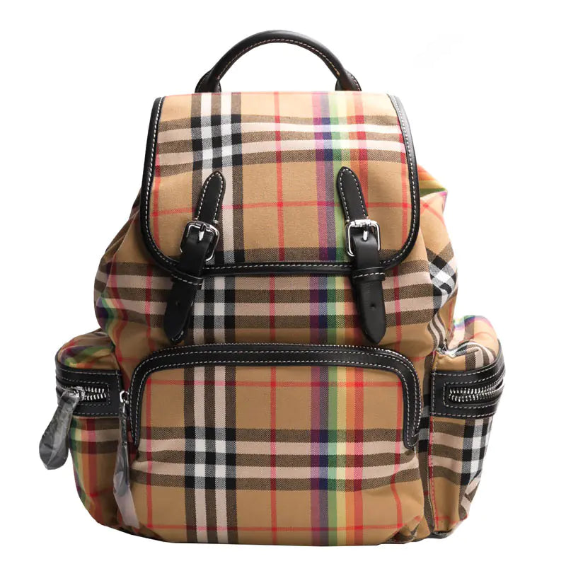 Mochila Burberry Clásica de Tela Oxford a Cuadros